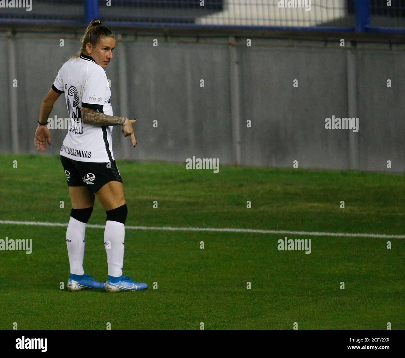 Cacau of Corinthians during the campeonato Brasileiro Feminino