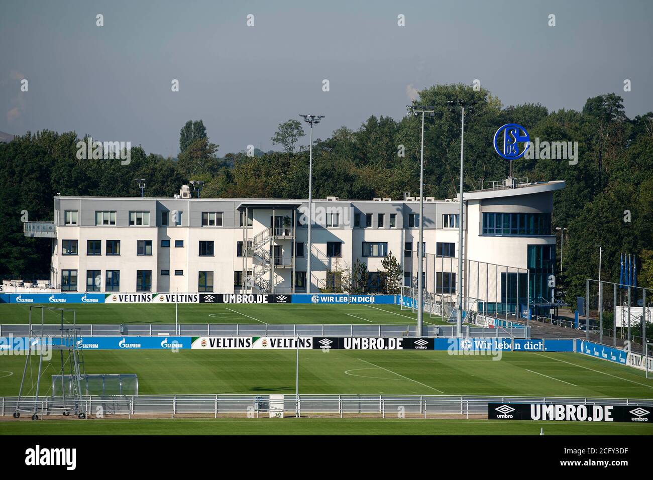 Feature, GE office, training grounds, football 1st Bundesliga, training FC Schalke 04 (GE), on September 2nd, 2020 in Gelsenkirchen/Germany. ¬ | usage worldwide Stock Photo