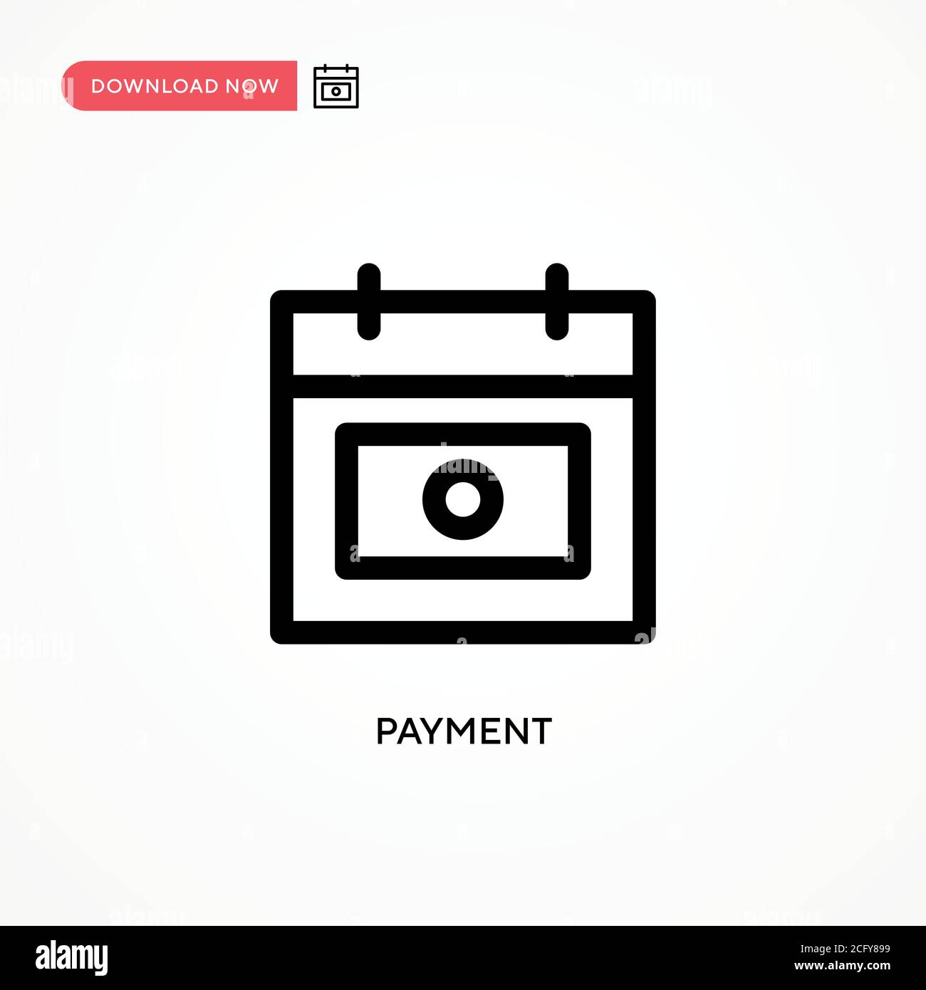Payment Simple vector icon. Modern, simple flat vector illustration for ...