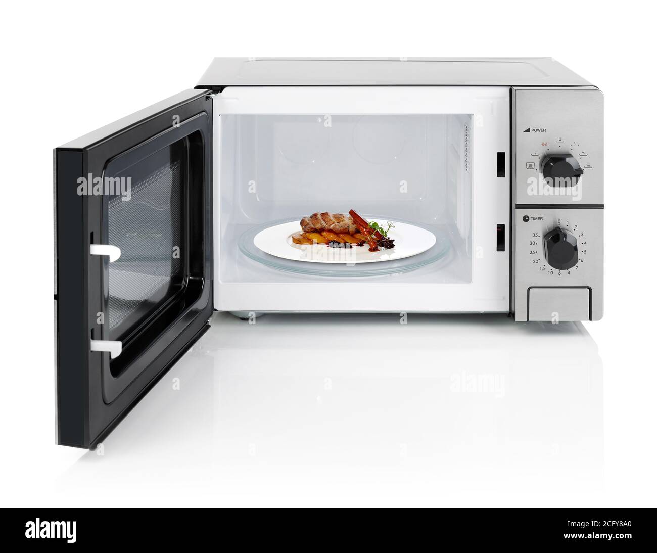 Microwave Open Door High Resolution Stock Photography and Images Alamy
