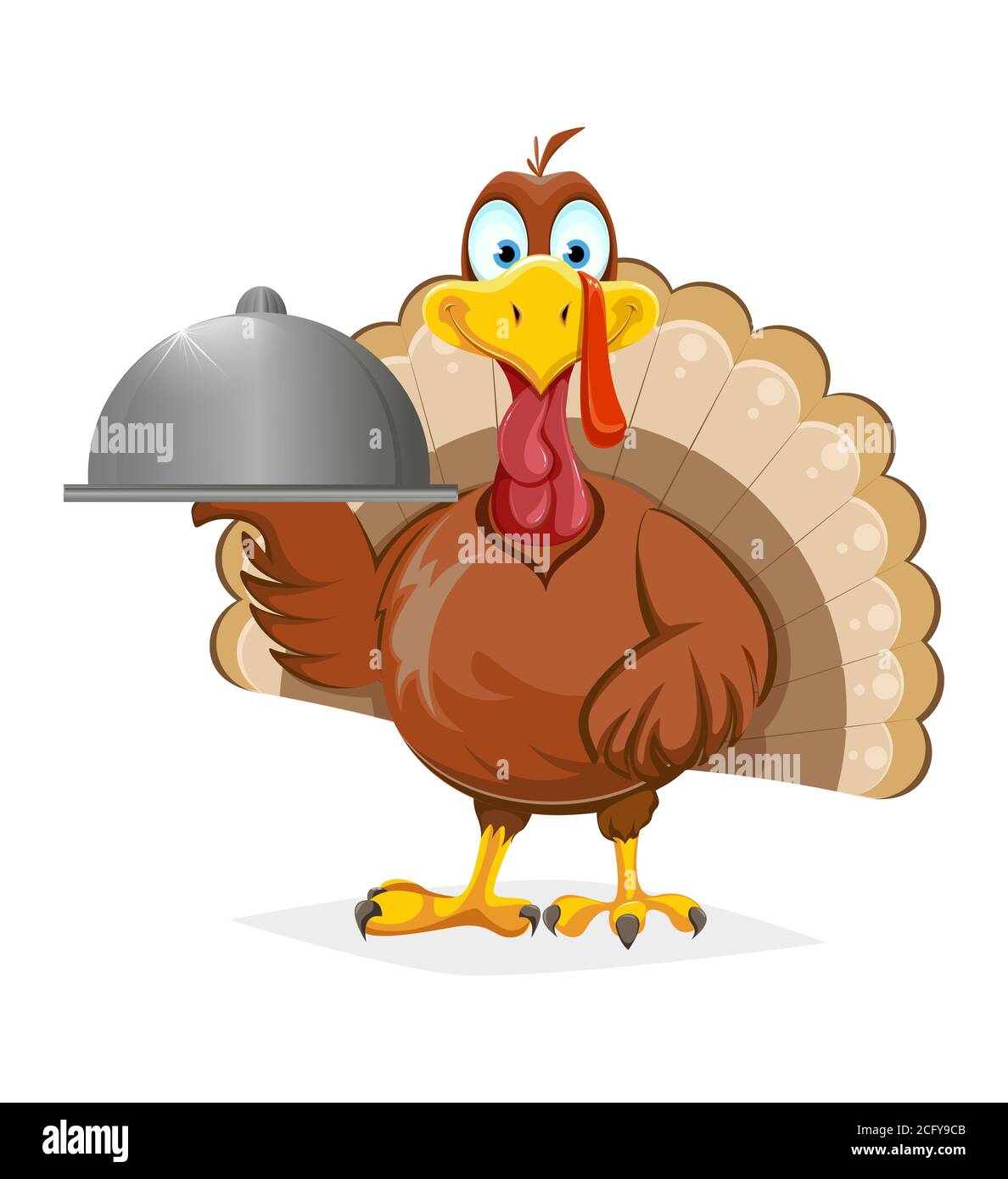 Happy Thanksgiving Day. Funny Thanksgiving Turkey bird holding restaurant cloche. Vector illustration on white background Stock Vector Image & Art - Alamy Happy Thanksgiving Day. Funny Thanksgiving Turkey bird holding restaurant cloche. Vector illustration on white background Stock Vector Image & Art - Alamy