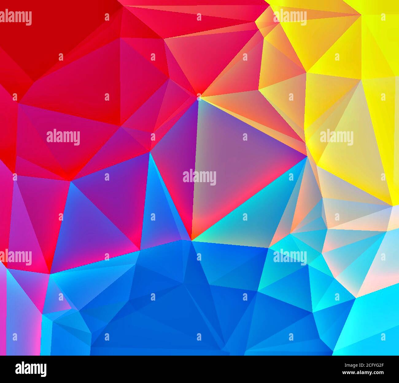 Neon blue diamond geometric shapes hi-res stock photography and images ...