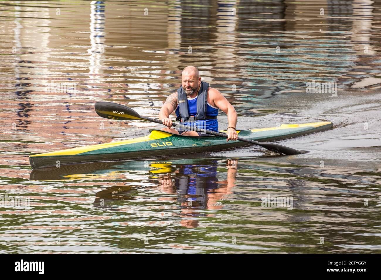 Kayaker isolated hi-res stock photography and images - Alamy