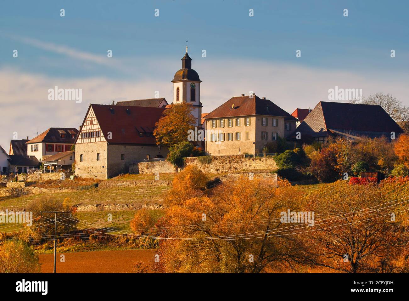 The Castle Duttenberg, Bad Friedrichshall, Baden-Württemberg, Germany,  Europe Stock Photo - Alamy