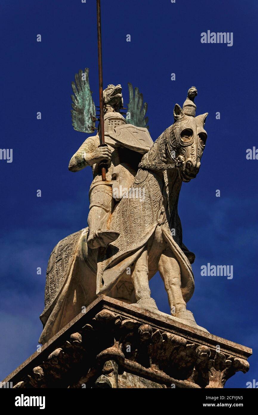 Seated armoured ruler hi-res stock photography and images - Alamy