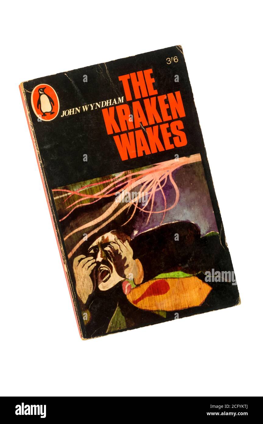A paperback copy of The Kraken Wakes by John Wyndham. First published in 1953. Stock Photo