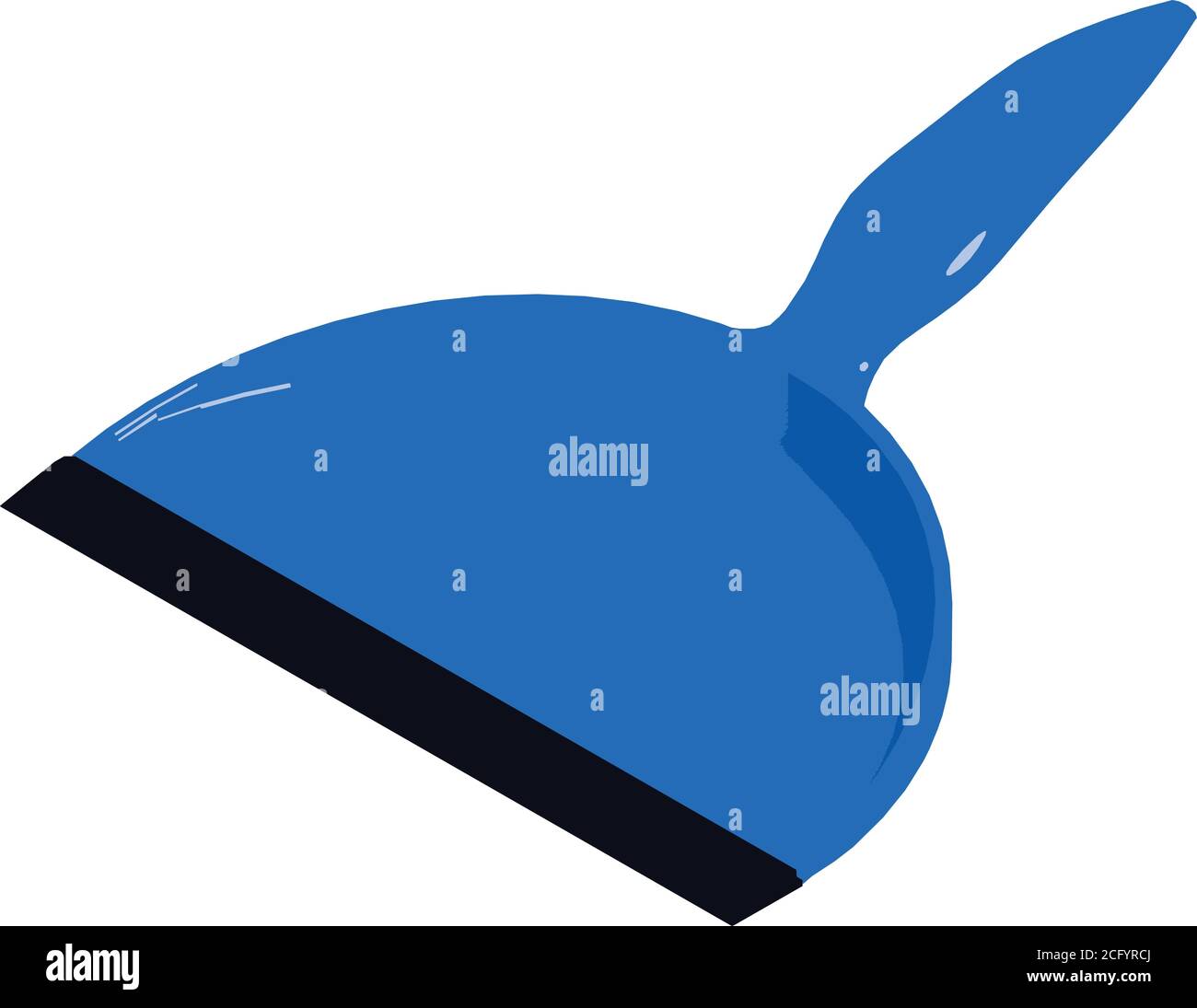 Cleaning dustpan icon. Isometric of cleaning dustpan vector icon for