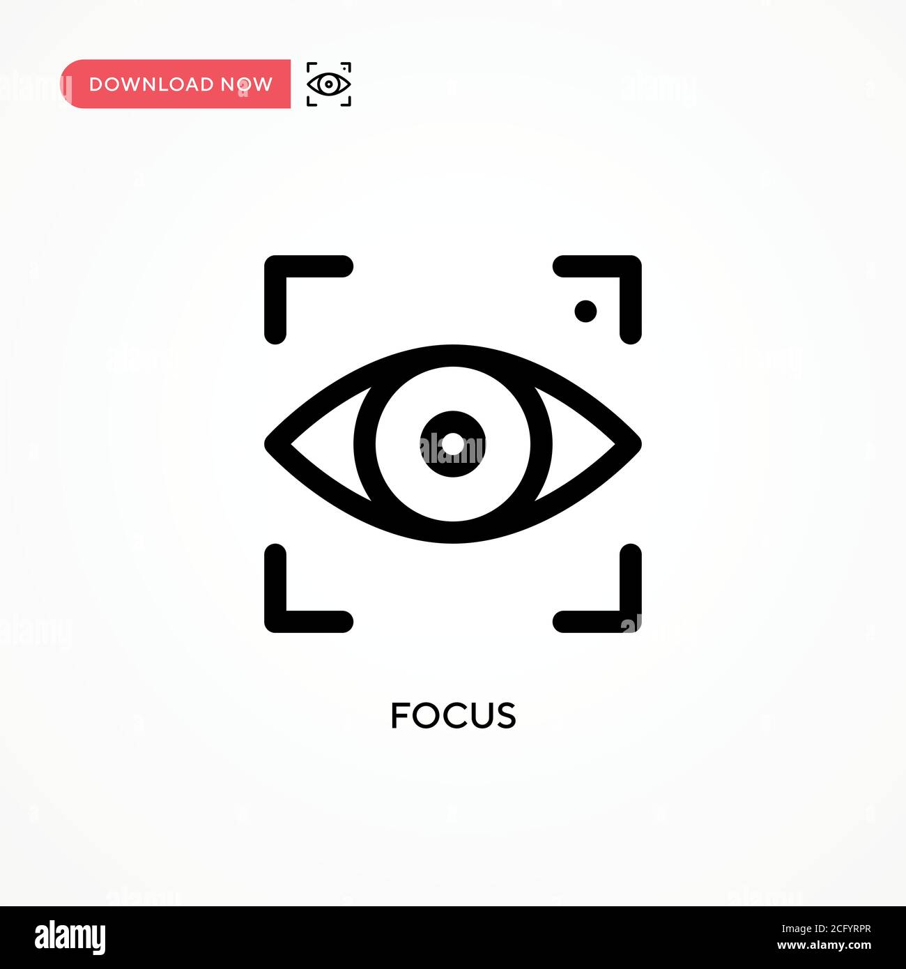 Focused view Stock Vector Images - Alamy
