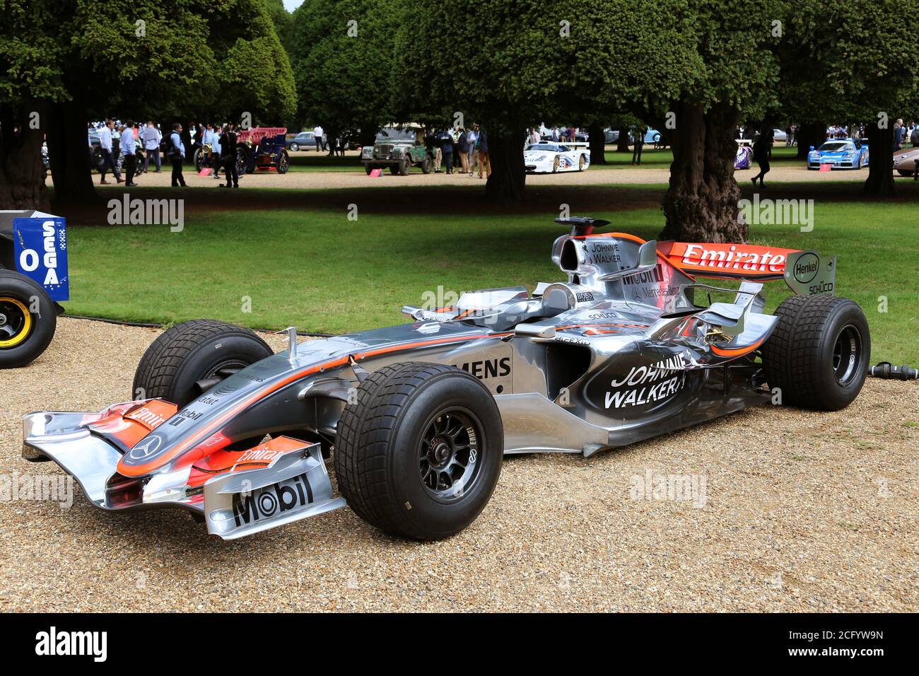 Mclaren Mp4 05 Raced By Juan Pablo Montoya Concours Of Elegance Hampton Court Palace London Uk Europe Stock Photo Alamy