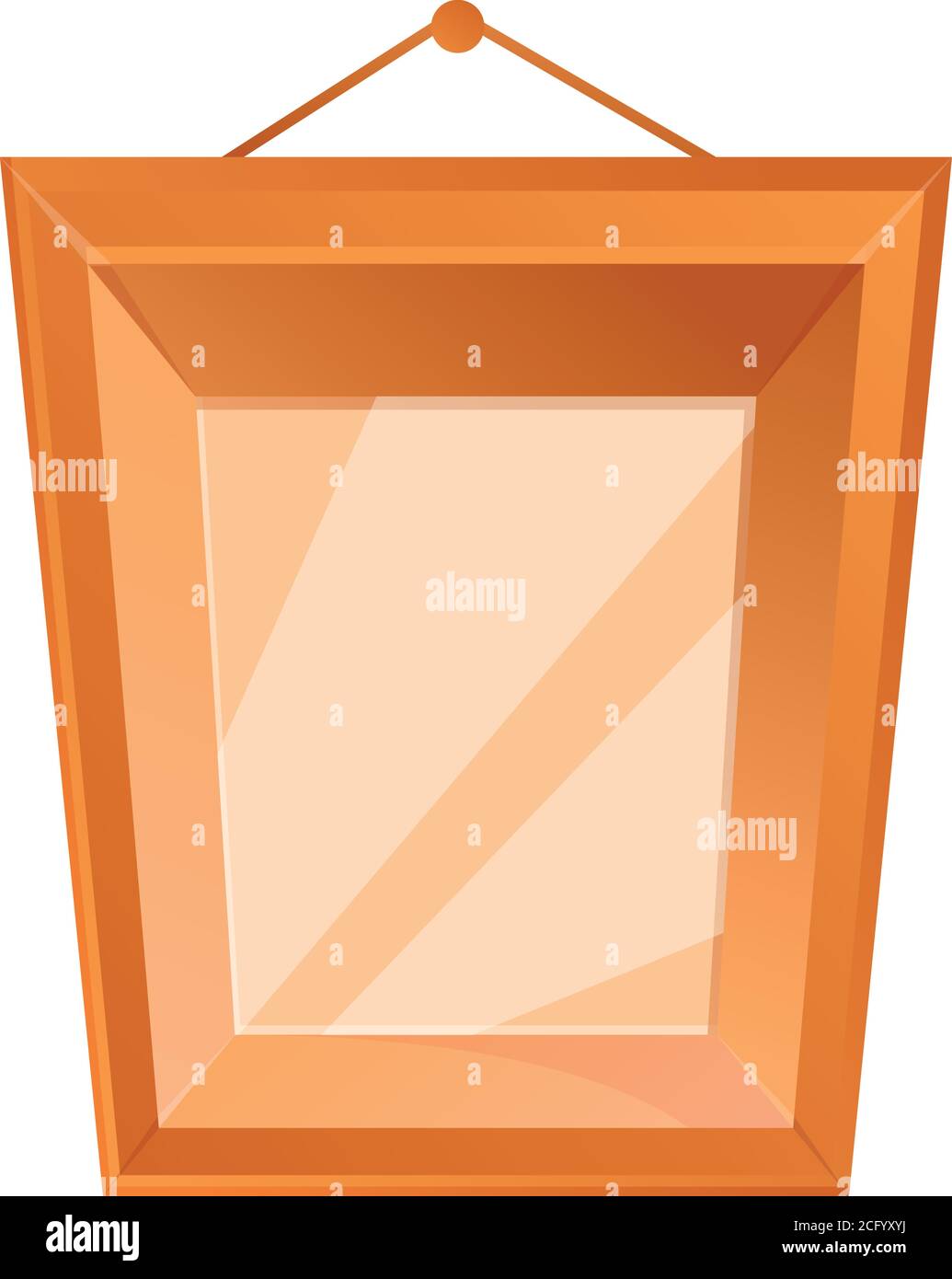 Creative photo frame icon. Cartoon of creative photo frame vector icon ...