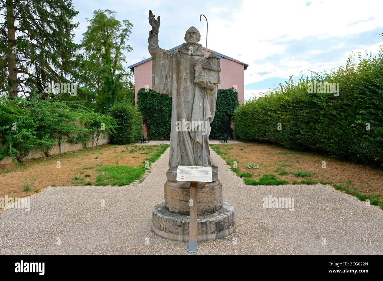 France, Cote d'Or, Saint Nicolas les Citeaux, Cistercian abbey of
