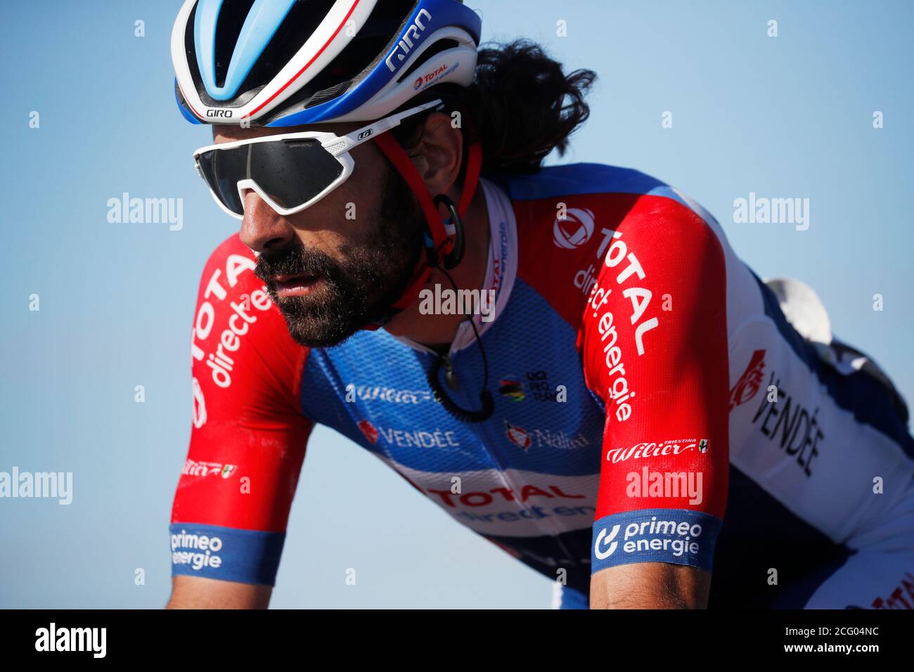 Cycling Tour De France Stage 10 Ile D Oleron To Ile De Re France September 8 2020 Total Direct Energie Rider Jerome Cousin Of France In Action On