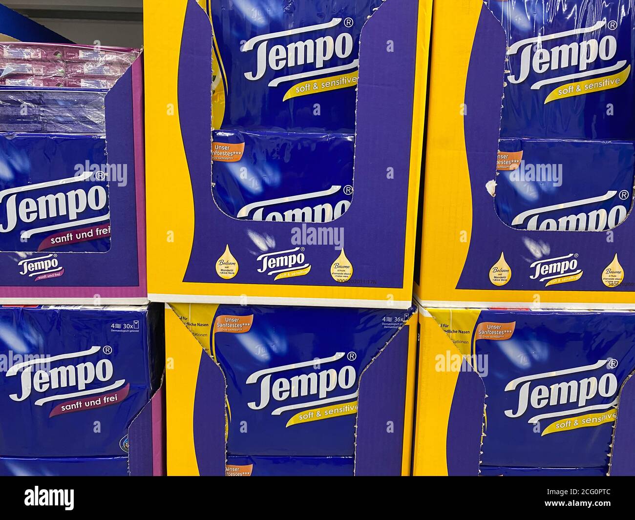 Tempo paper handkerchief hi-res stock photography and images - Alamy