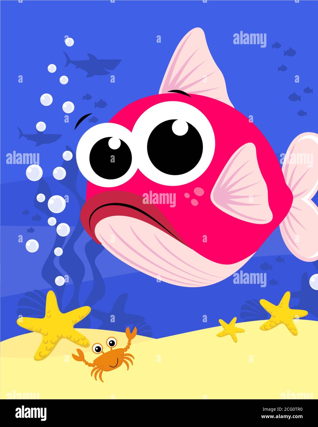 baby fish cartoon