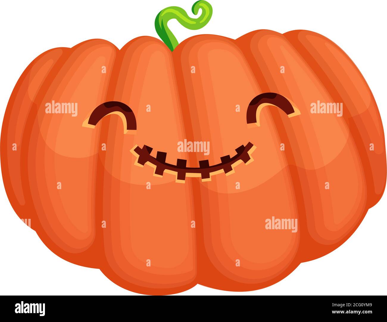 Halloween pumpkin vector illustration Stock Vector Image & Art - Alamy