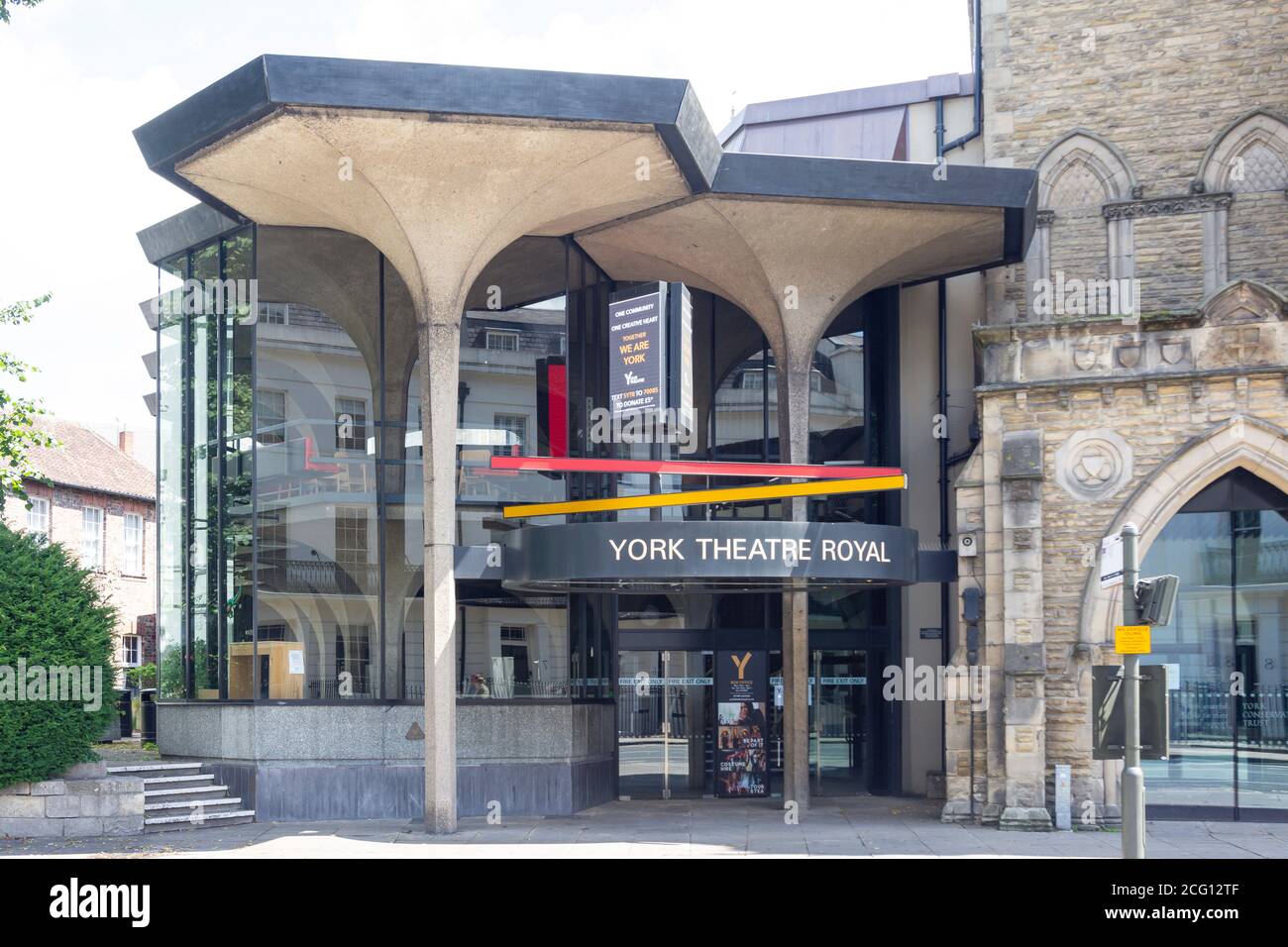 York Theatre Royal, St Leonard's Place, York, North Yorkshire, England, United Kingdom Stock Photo