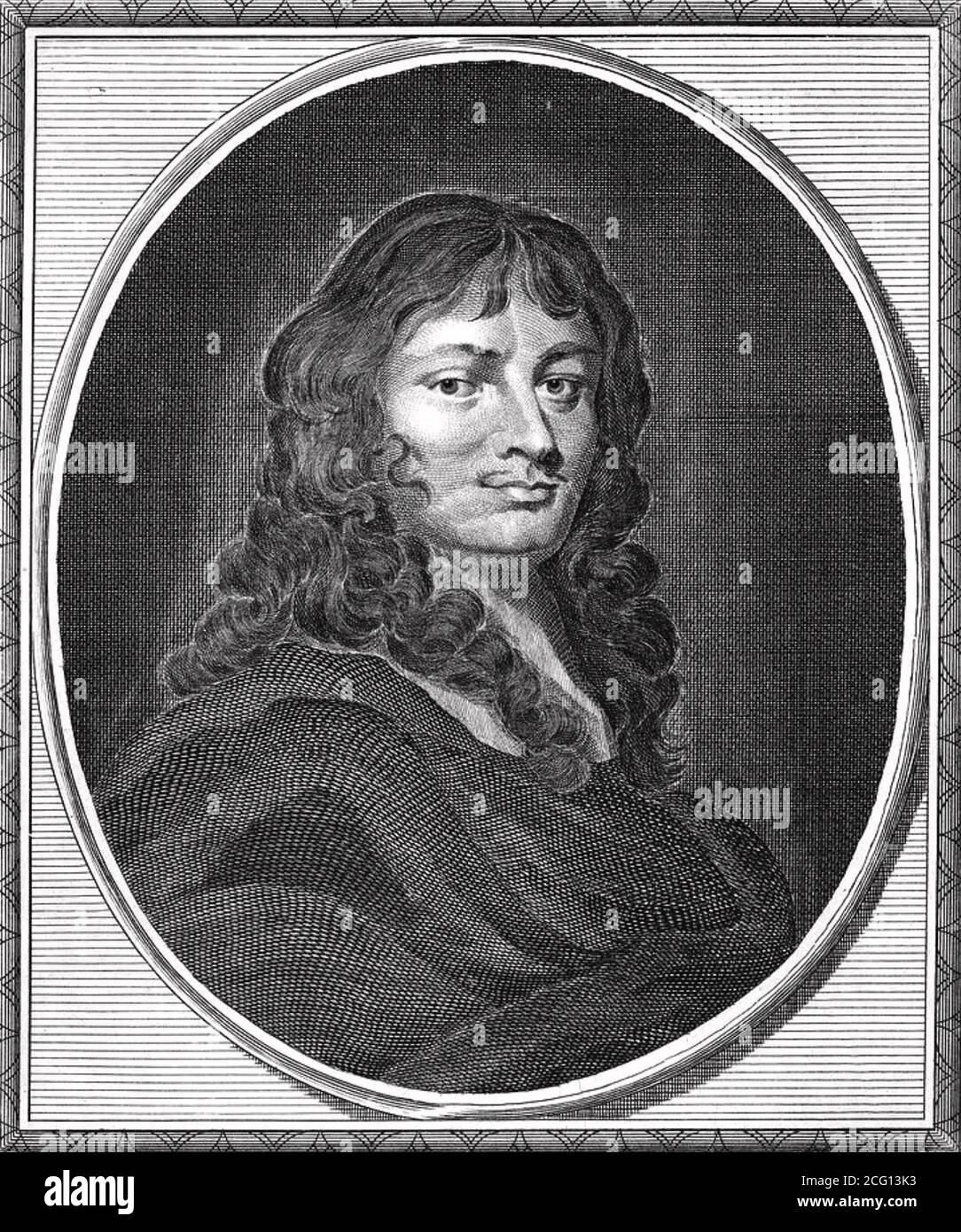 WILLIAM TEMPLE (1628-1699) English statesman and essayist Stock Photo