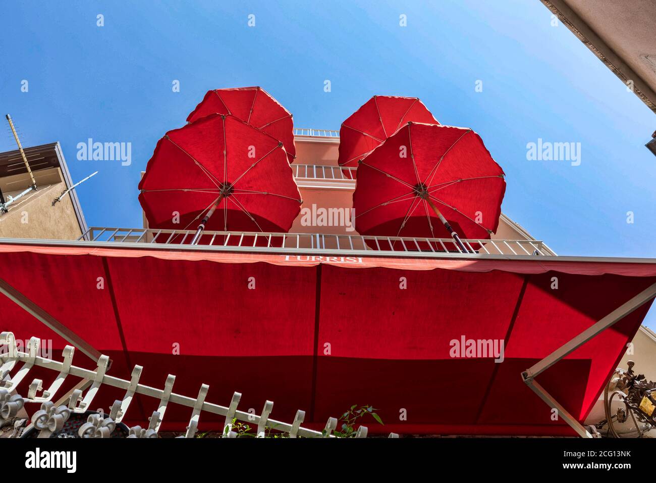 Famous bar Turrisi Castelmola, Sicily Stock Photo Alamy