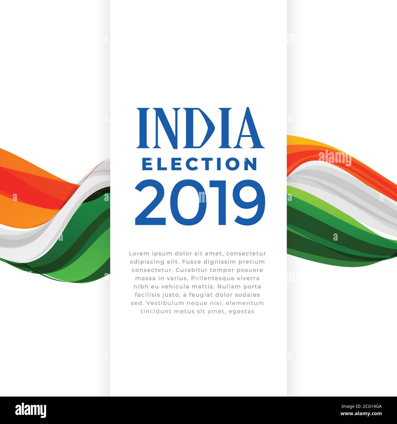 Indian political poster Stock Vector Images Alamy