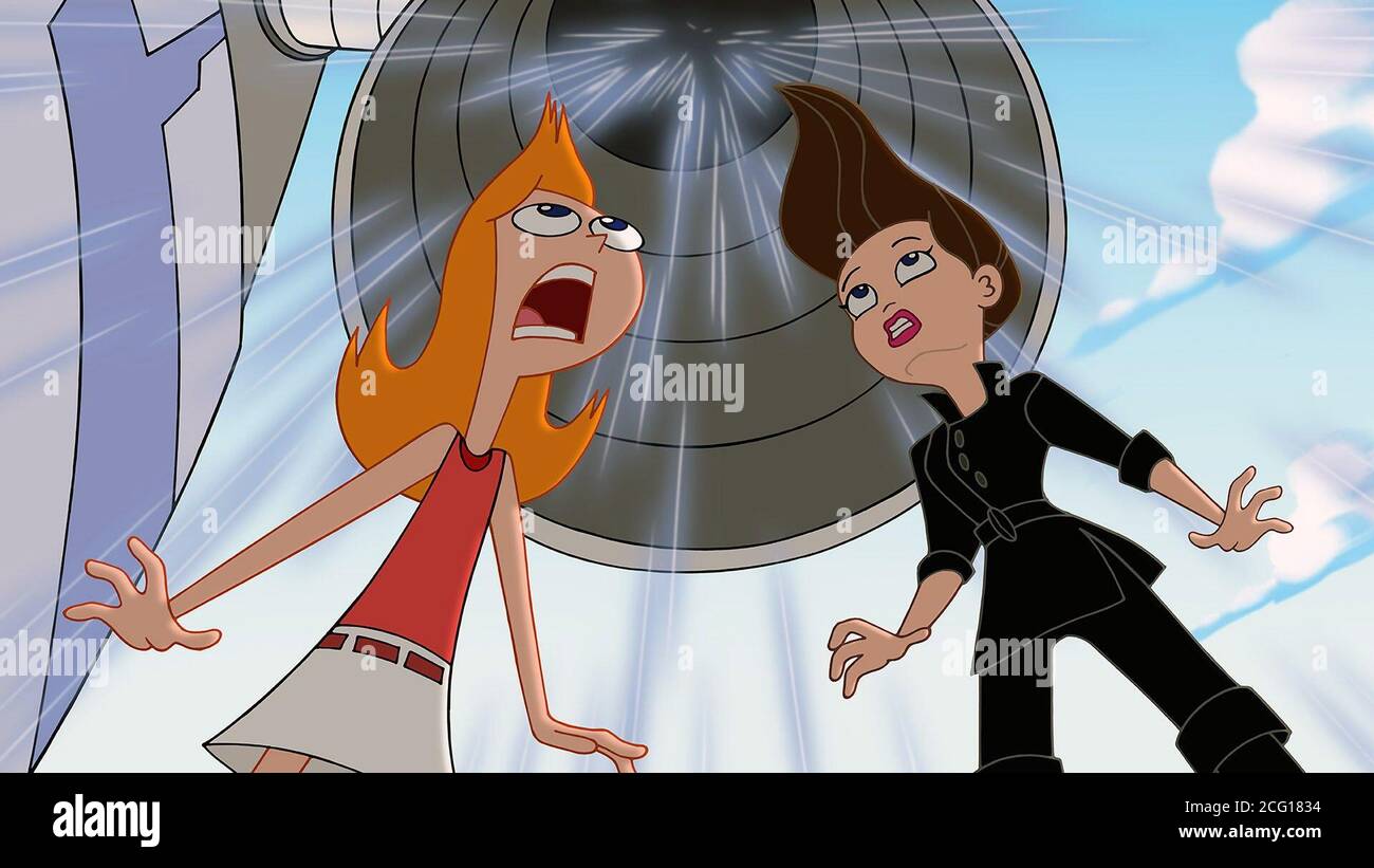 PHINEAS AND FERB THE MOVIE CANDACE AGAINST THE UNIVERSE, left Candace