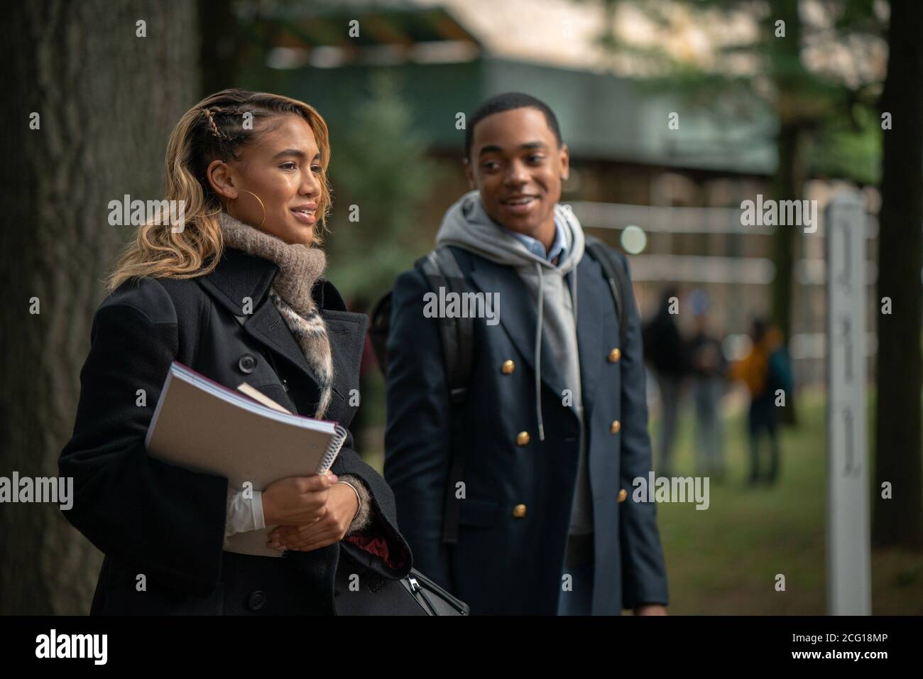 POWER BOOK II: GHOST, from left: Woody McClain, Mary J. Blige, 'The  Stranger', (Season 1, ep. 101, aired Sept. 6, 2020). photo: Myles Aronowitz  / ©TNT / Courtesy Everett Collection Stock Photo - Alamy
