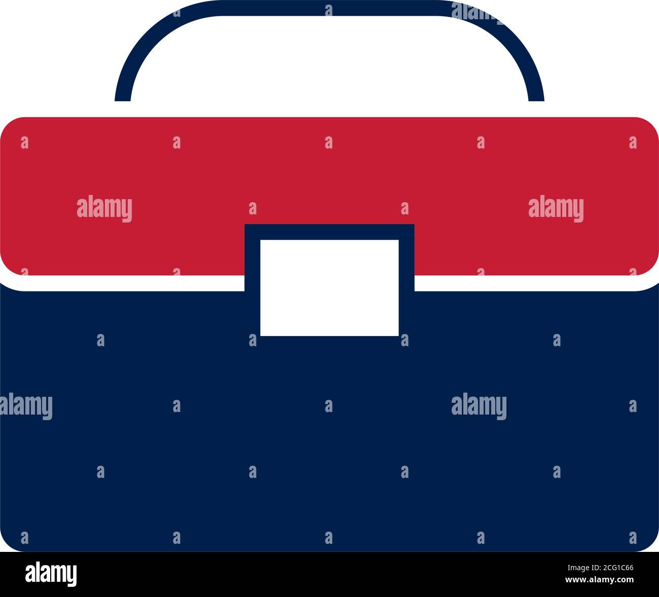 business briefcase document office flat icon design vector illustration ...