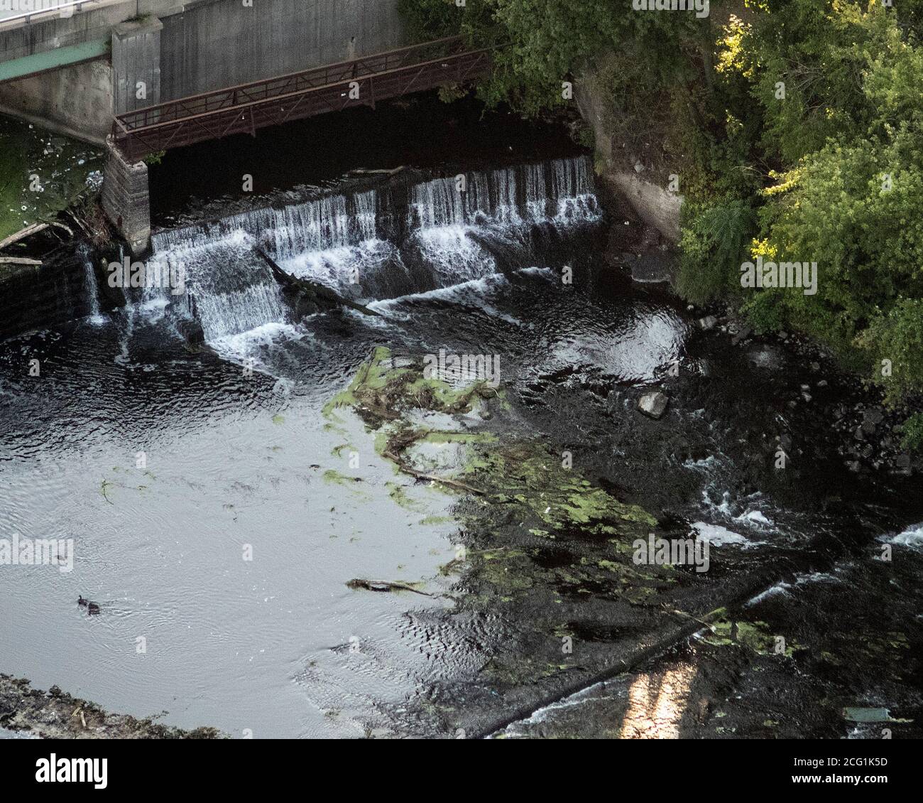 Paterson, New Jersey, USA. 8th Sep, 2020. Aerial View of the Great