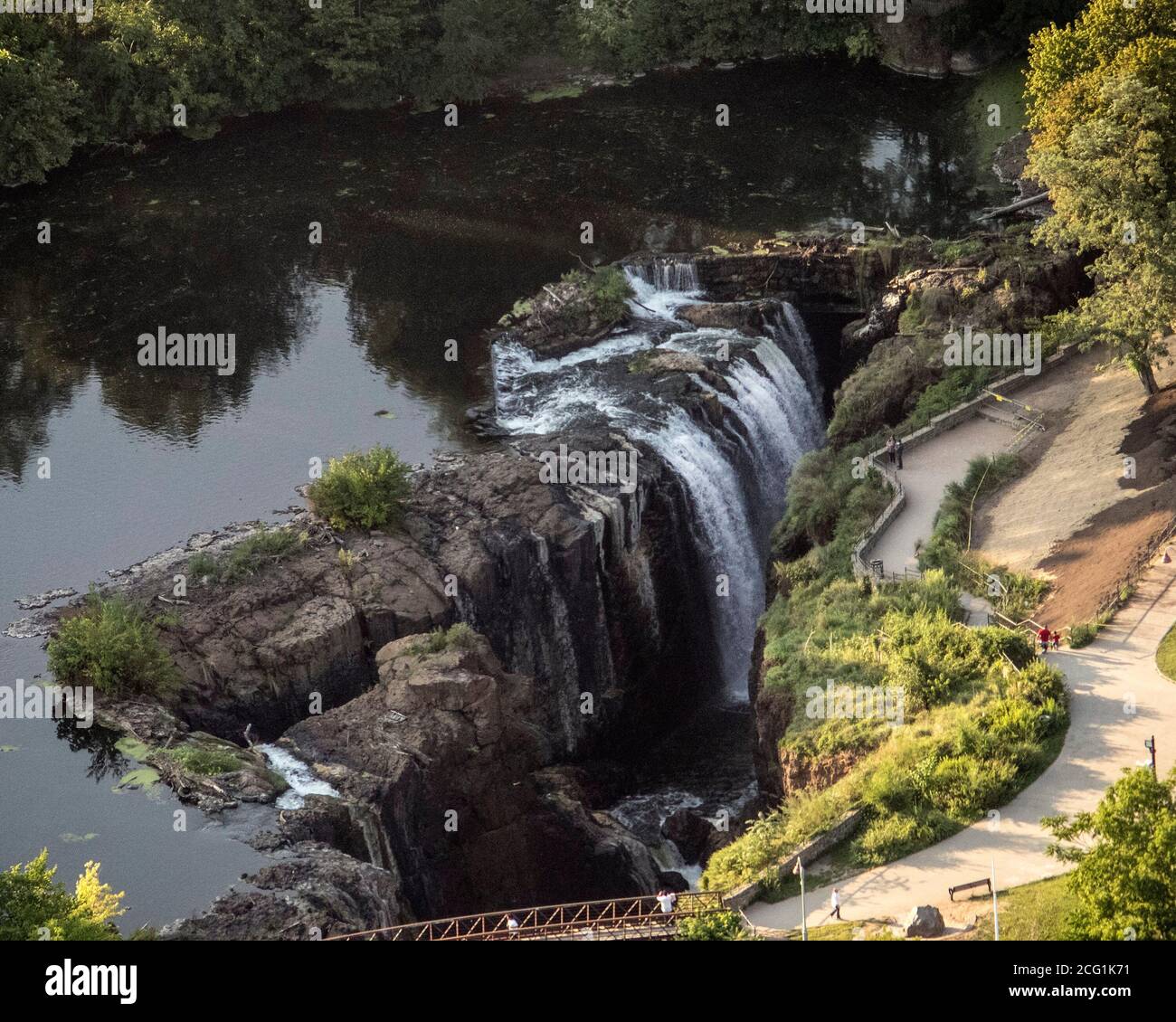 Paterson, New Jersey, USA. 8th Sep, 2020. Aerial View of the Great