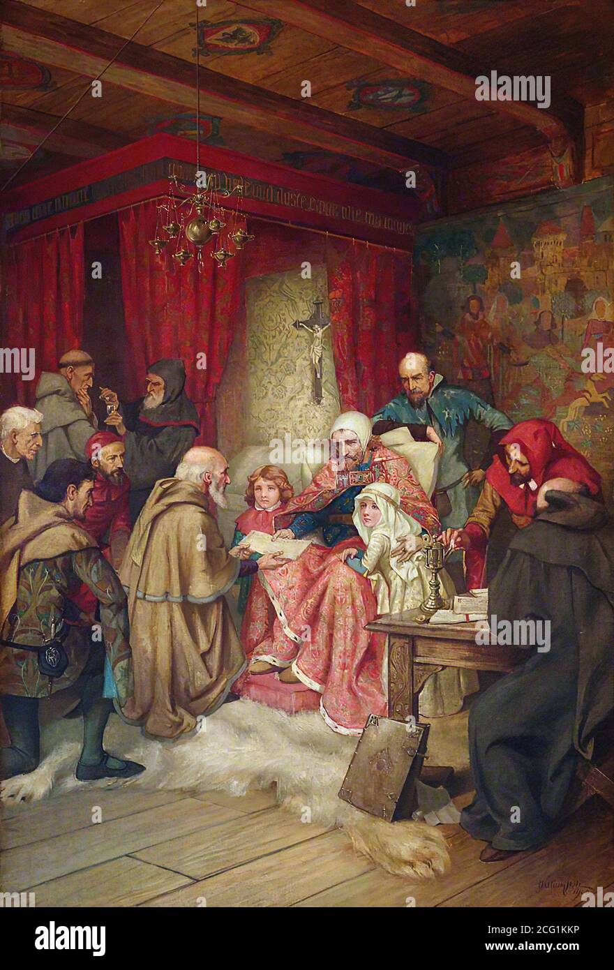 Robert the bruce painting hi-res stock photography and images - Alamy