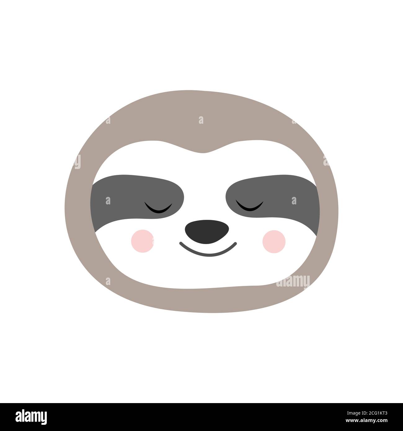 Isolated kawaii happy face cartoon vector design Stock Vector Image & Art -  Alamy