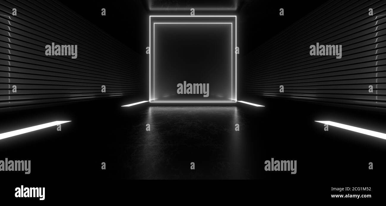 Black room 2024 with neon lights