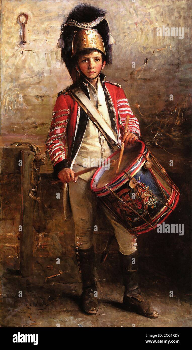 Joy George William - a Drummer Boy of the Royal Scotts Dragoons