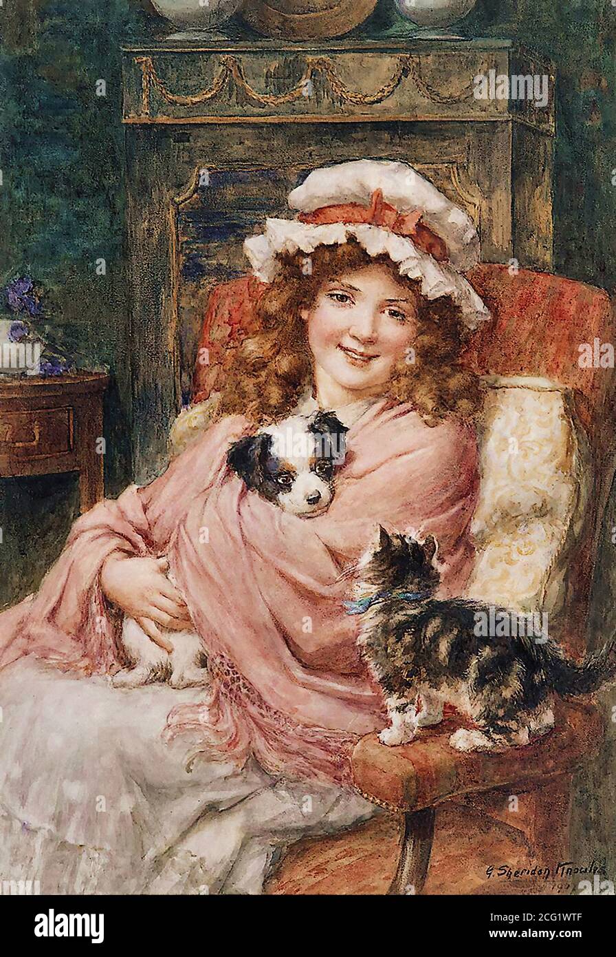 Knowles George Sheridan - Friend or Foe - British School - 19th Century ...