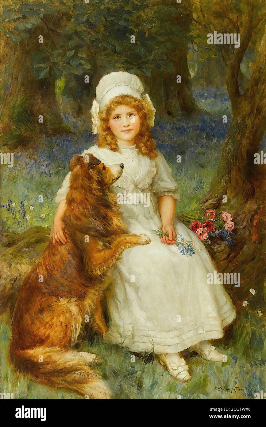 Knowles George Sheridan - in Wonderland - British School - 19th Century ...