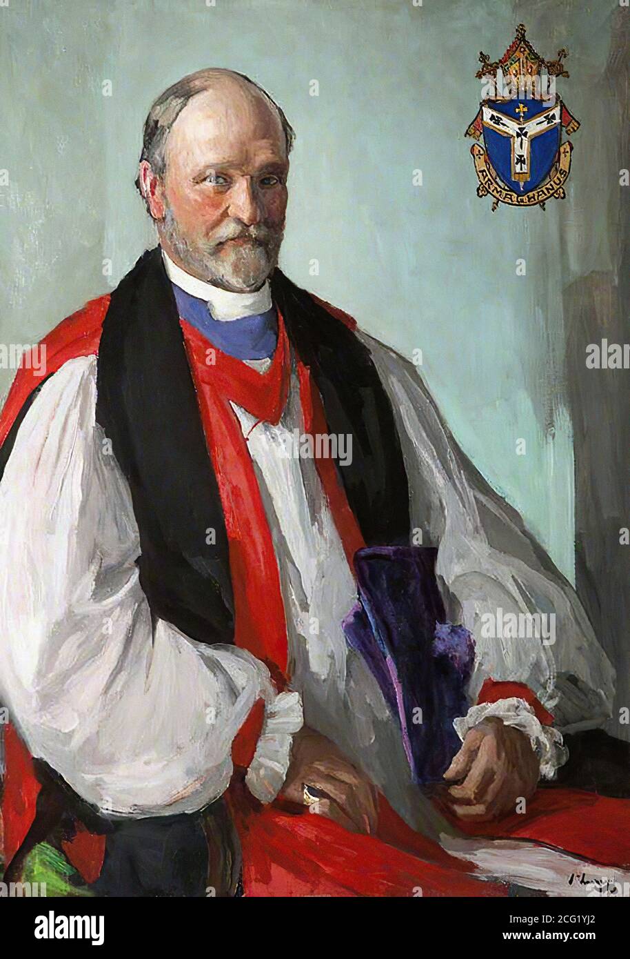 lavery, sir john - Most Reverend Charles Frederick D'Arcy, Archbishop of Armagh and Primate of All Ireland - 23822787005 944be5d70f o Stock Photo