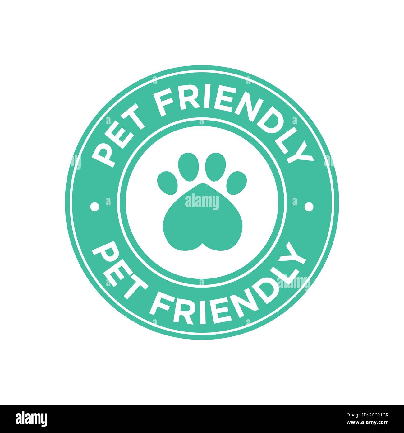 Friendly of dogs Stock Vector Images