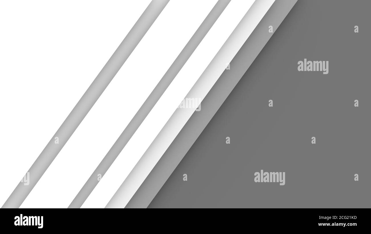 Abstract background with grey and white color paper cut shapes. 3D ...