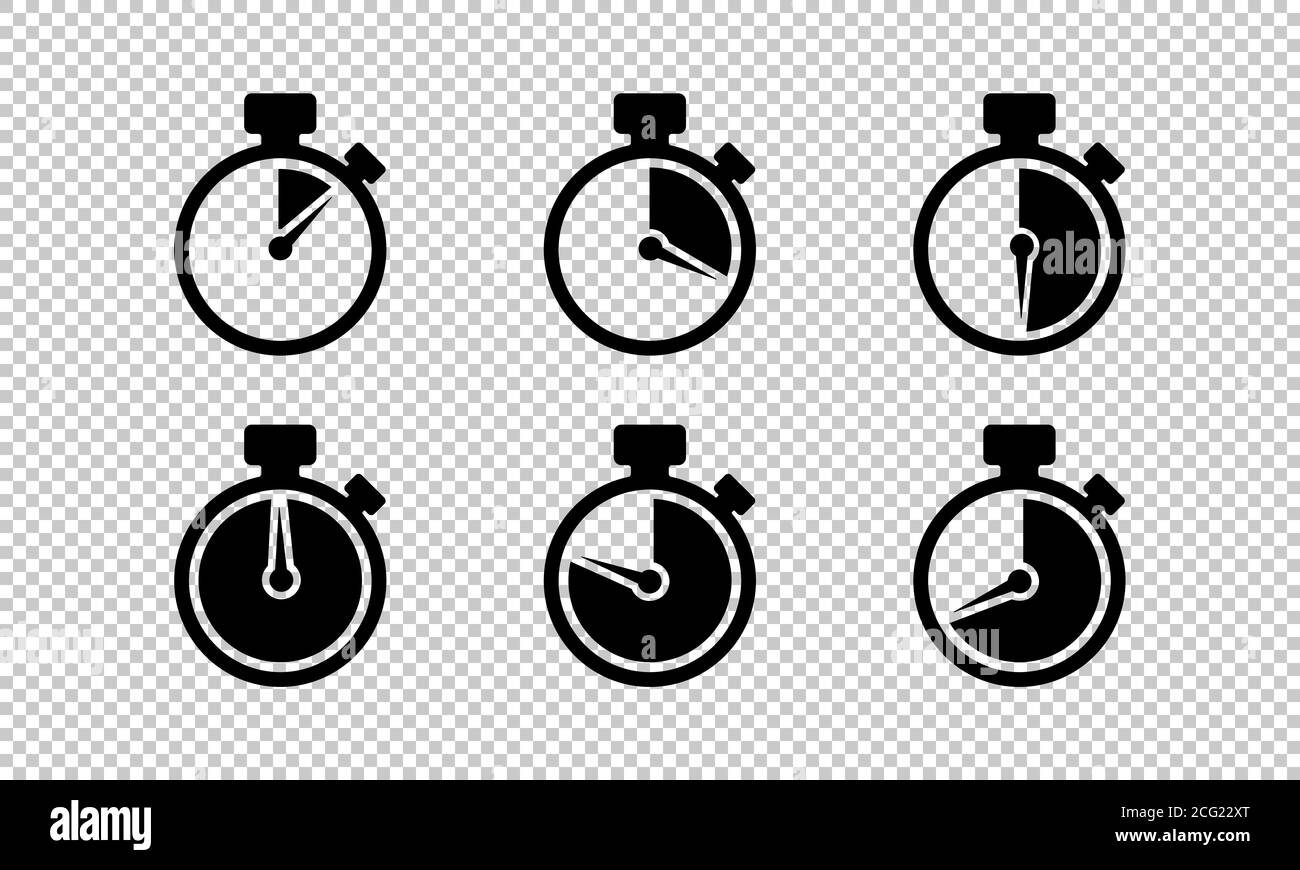 The Minutes Countdown Timer Stock Vector - Illustration of loading,  accurate: 149694096