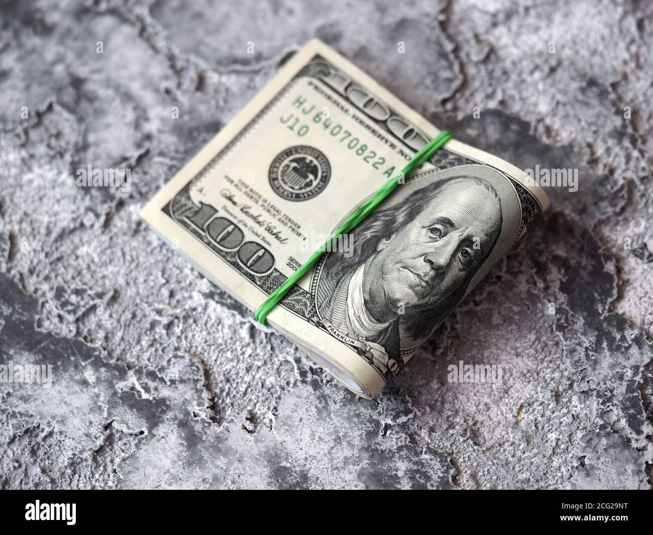 Us 100 dollar bills hi-res stock photography and images - Alamy