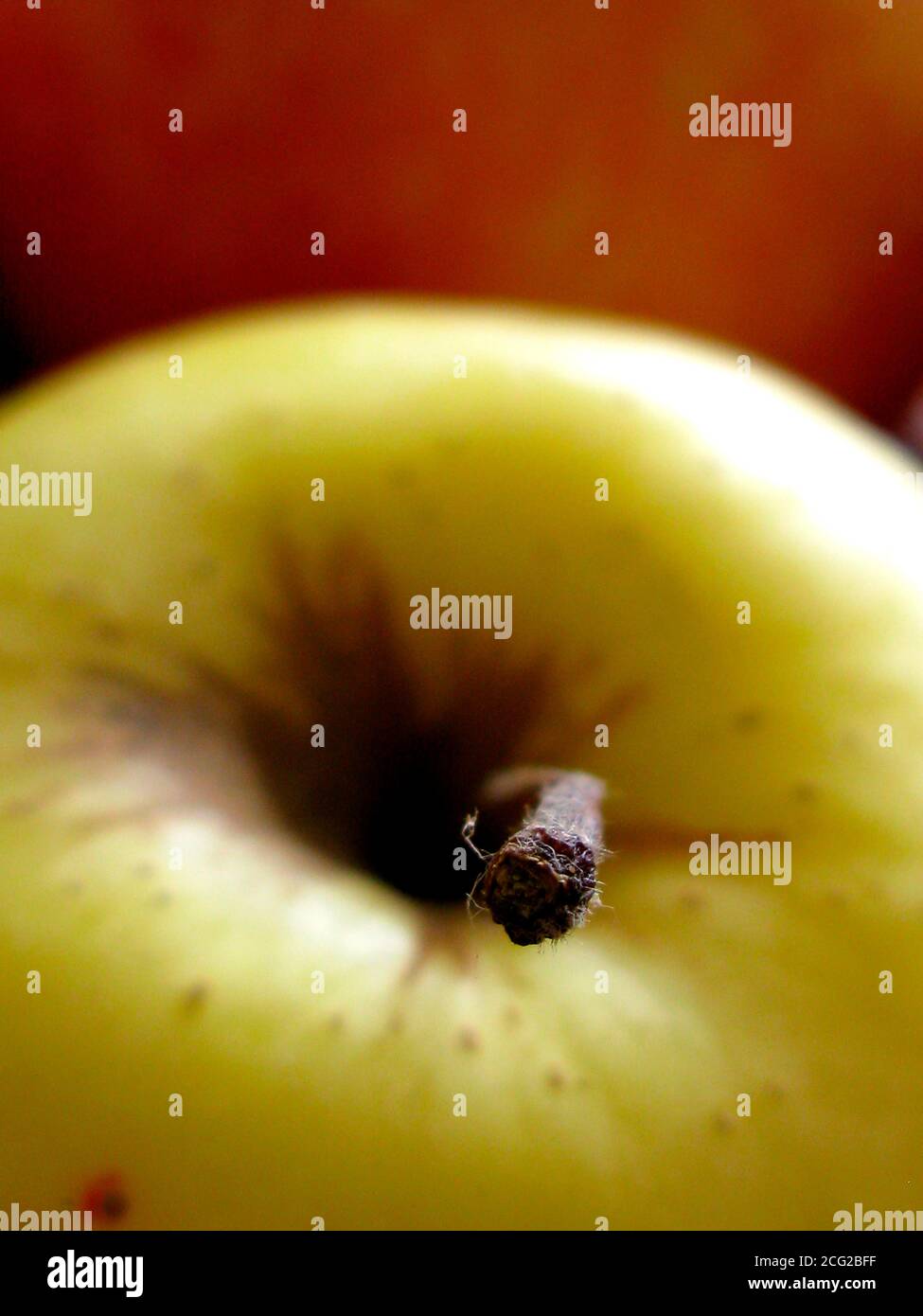 yellow apple Stock Photo