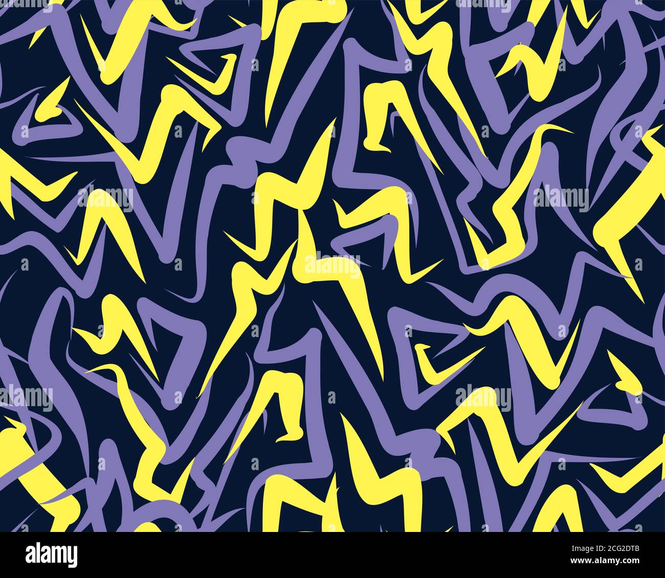 Abstract background seamless pattern , vector illustration . Free hand ...