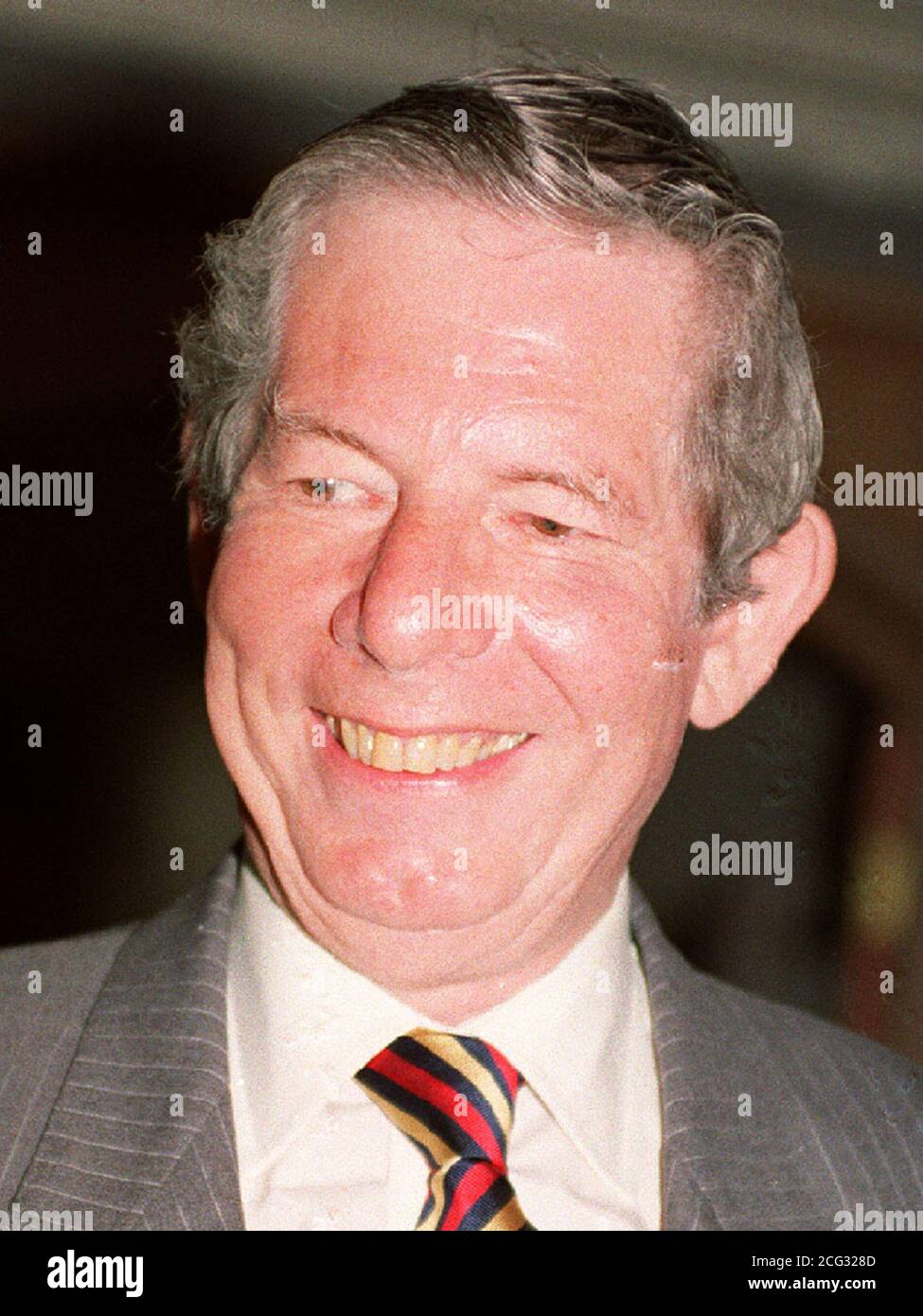 PAP 1 28.11.94. LONDON Library picture 254903-12, dated 15.1. 93. of journalist and broadcaster Derek Jameson  who celebrates his 65th birthday on Tuesday 29.11.94. PA News, Tony Harris. /PJ. Stock Photo