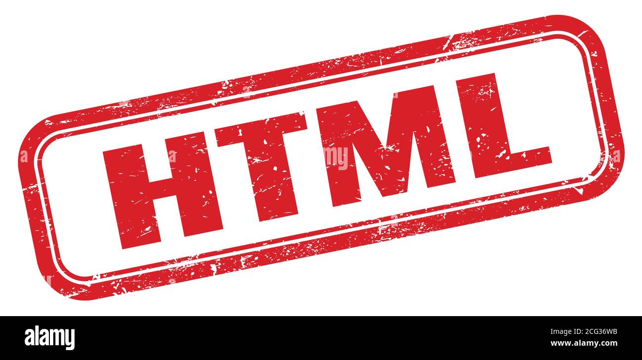 Html stamp hi-res stock photography and images - Alamy