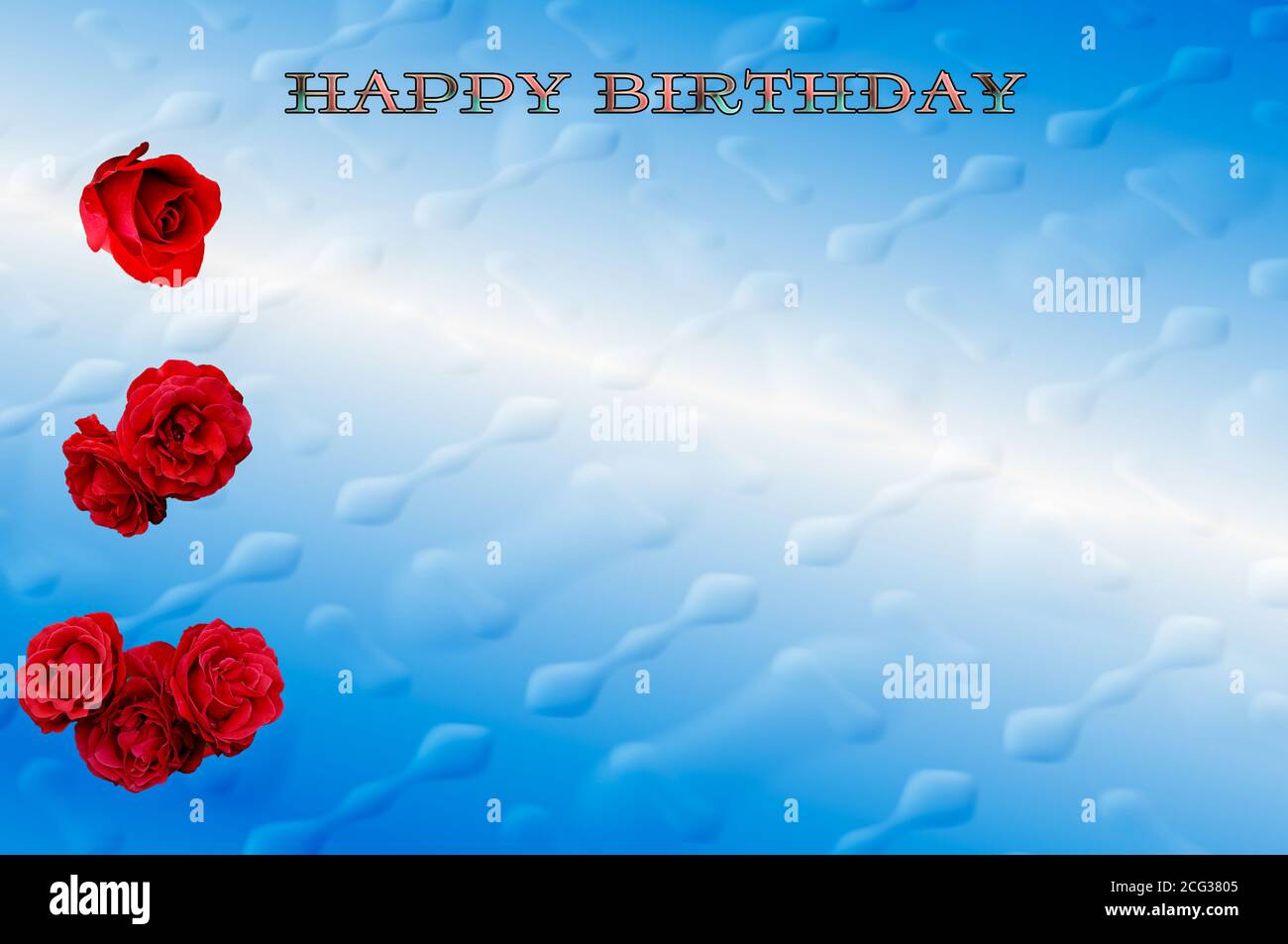 Happy Birthday Decorative Thank You Card Space For Text Entry Background Wallpaper Postcard Stock Photo Alamy