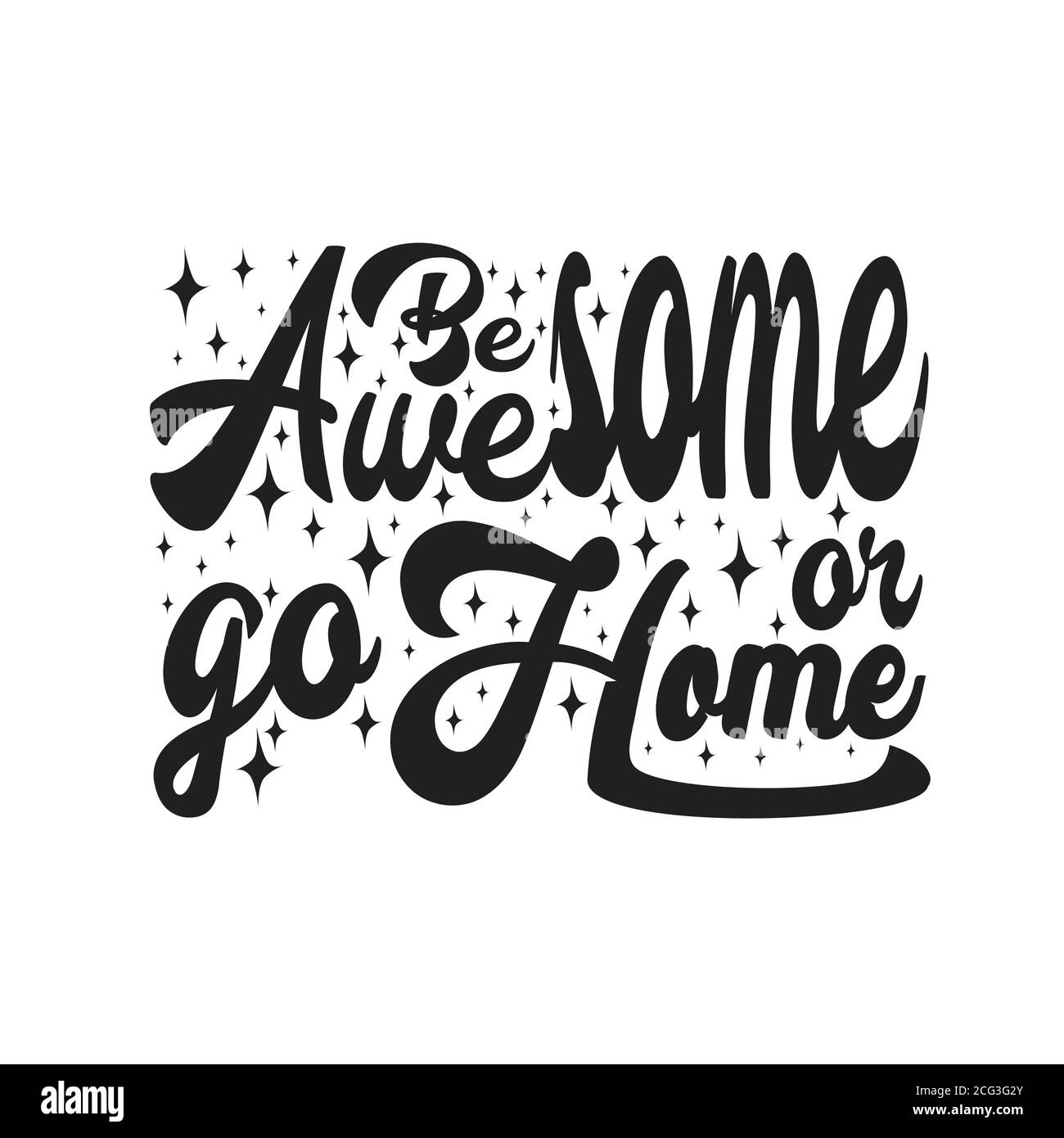 Awesome quotes Cut Out Stock Images