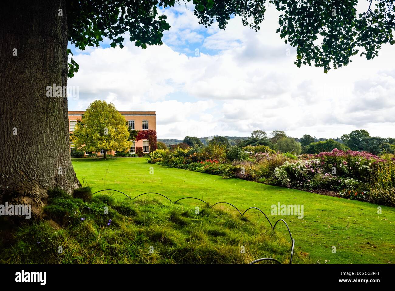 Killerton National Trust House and Garden in Devon. Stock Photo