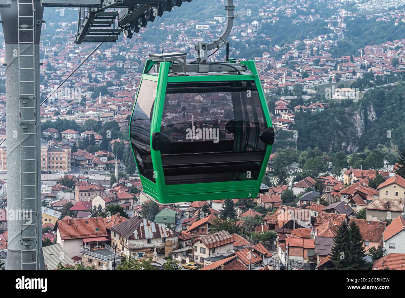 Roof gondola hi-res stock photography and images - Alamy