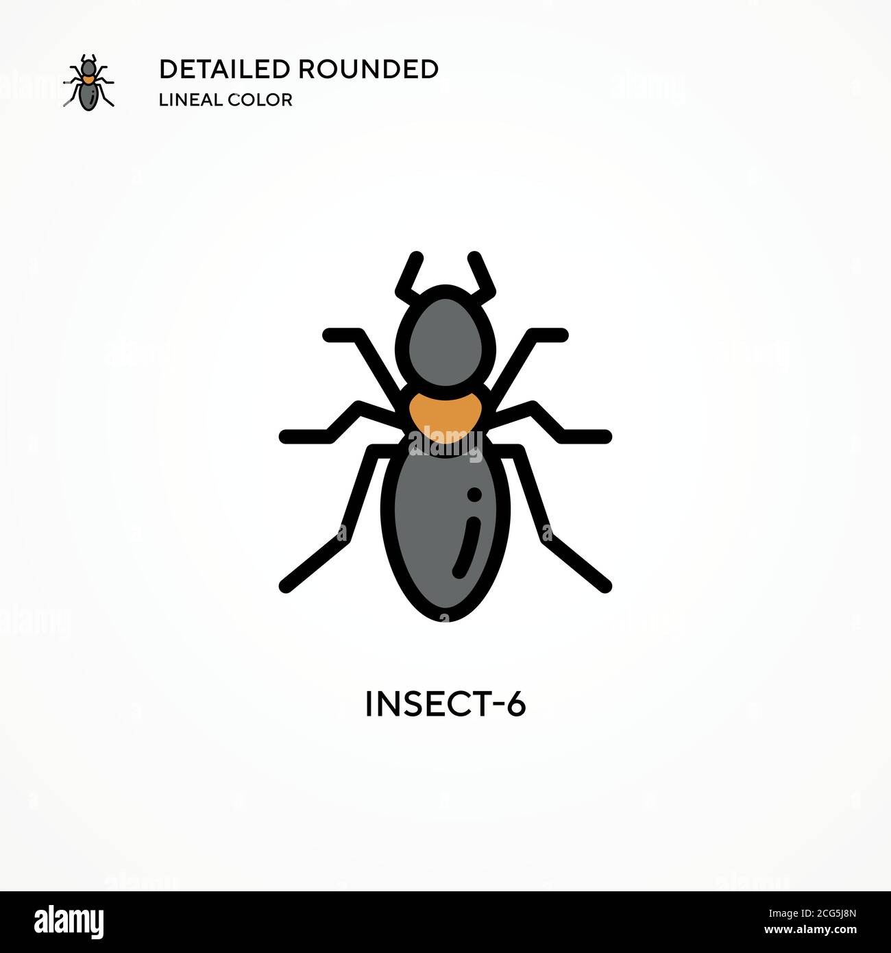 Spider 6 legs Stock Vector Images - Alamy