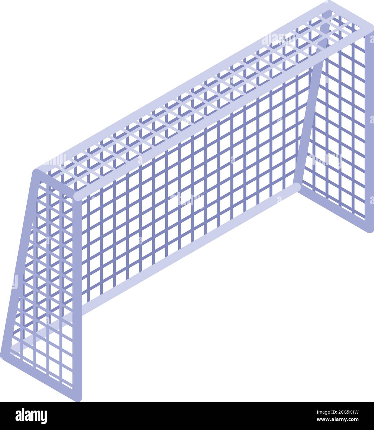 Hurling gate icon, isometric style Stock Vector