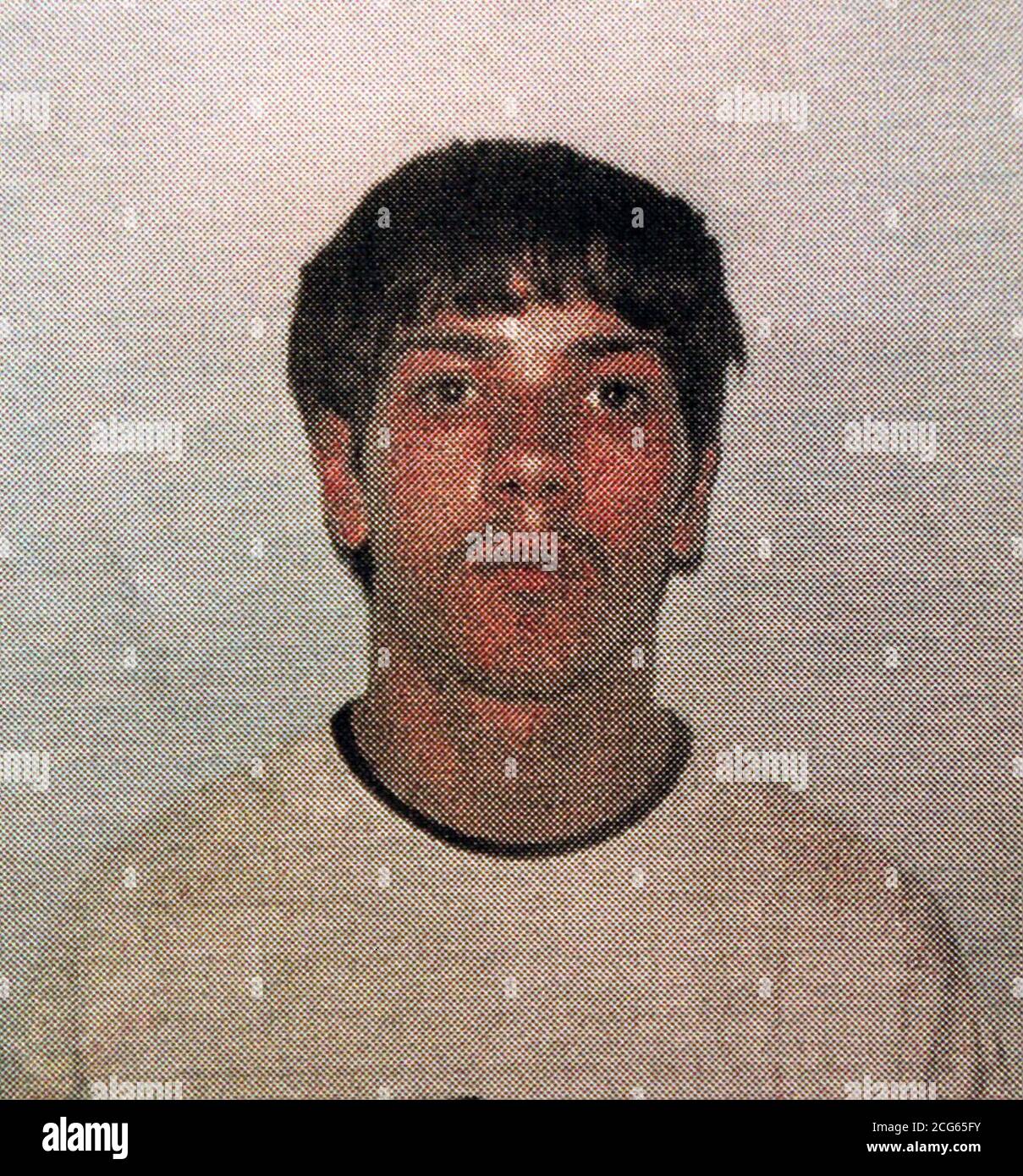 Collect photo of Alan West who was named as one of the juvenile murderers of Timothy Baxter, a law student, who was thrown into the River Thames in an 'act of heartless, gratuitous violence'.  * The other two juvenile members of  the gang were named as Toni Blankson and Shaun Copeland. The six gang members were all given life sentences at the Old Bailey.   Stock Photo